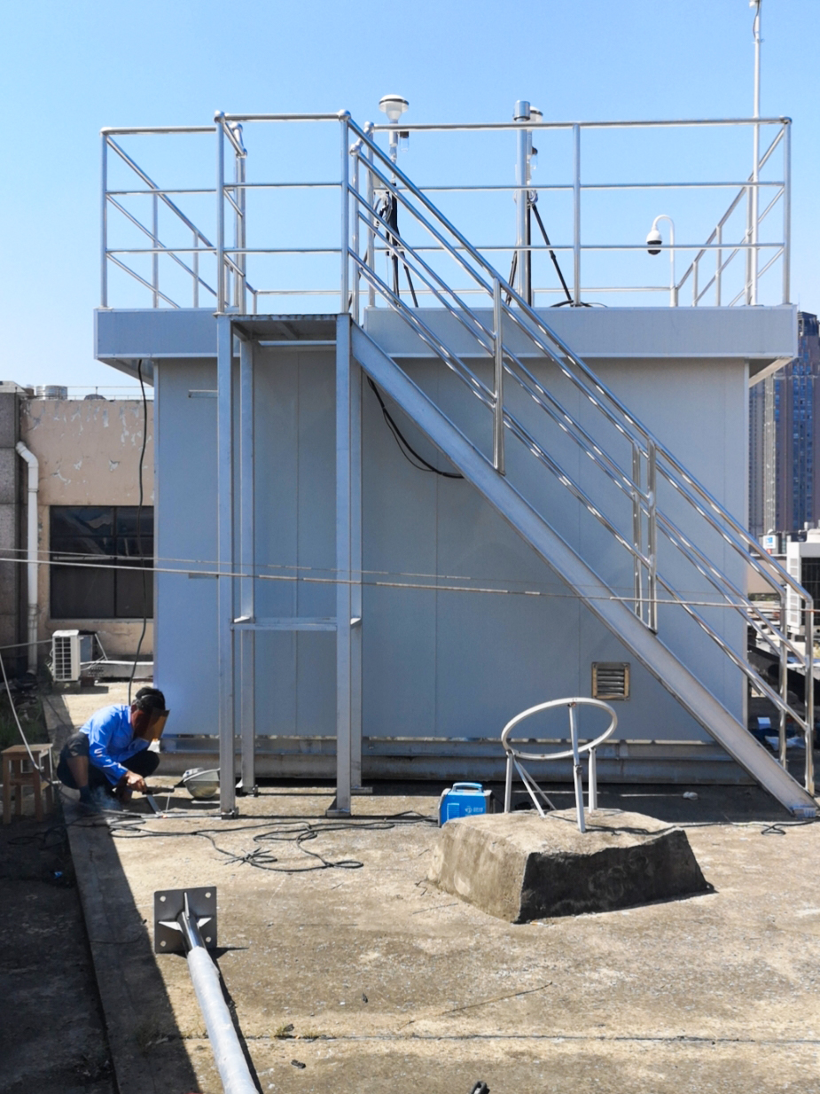 防雷改造工程施工現(xiàn)場圖